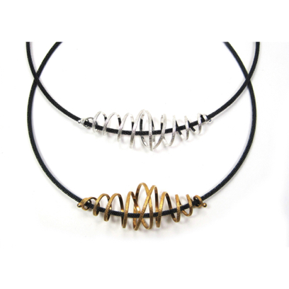 Grand Coil Neckring - Mixed
Oxidized Sterling & 22K Gold vermeil
NKSP04-G-OX
NKSP04-S-OX Grand Coil Neckring - Mixed
Oxidized Sterling & 22K Gold vermeil
NKSP04-G-OX
NKSP04-S-OX
